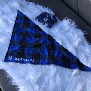 Dog Bandanas -  Navy and Black - Maytag